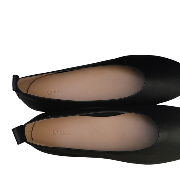 Quince Black Glove Ballet Flats S 9 - Picture 11 of 16